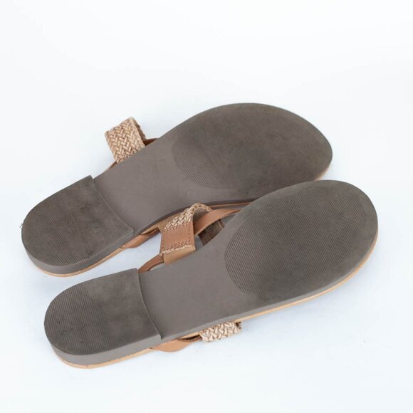 Mariella Made in Italy Tan Leather Sandals Women's Size 9 - Picture 7 of 7